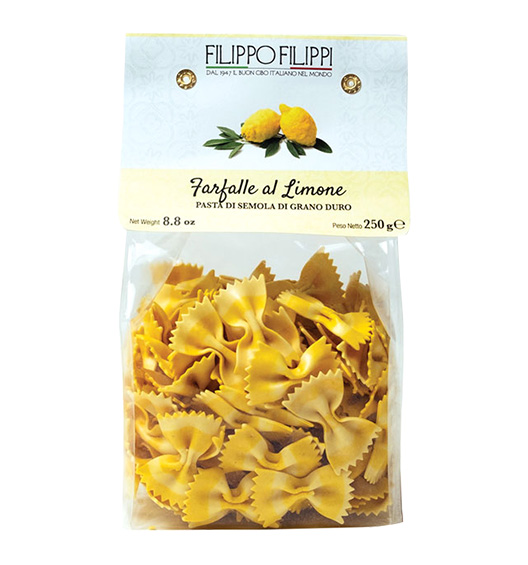 Farfalle mit Zitrone